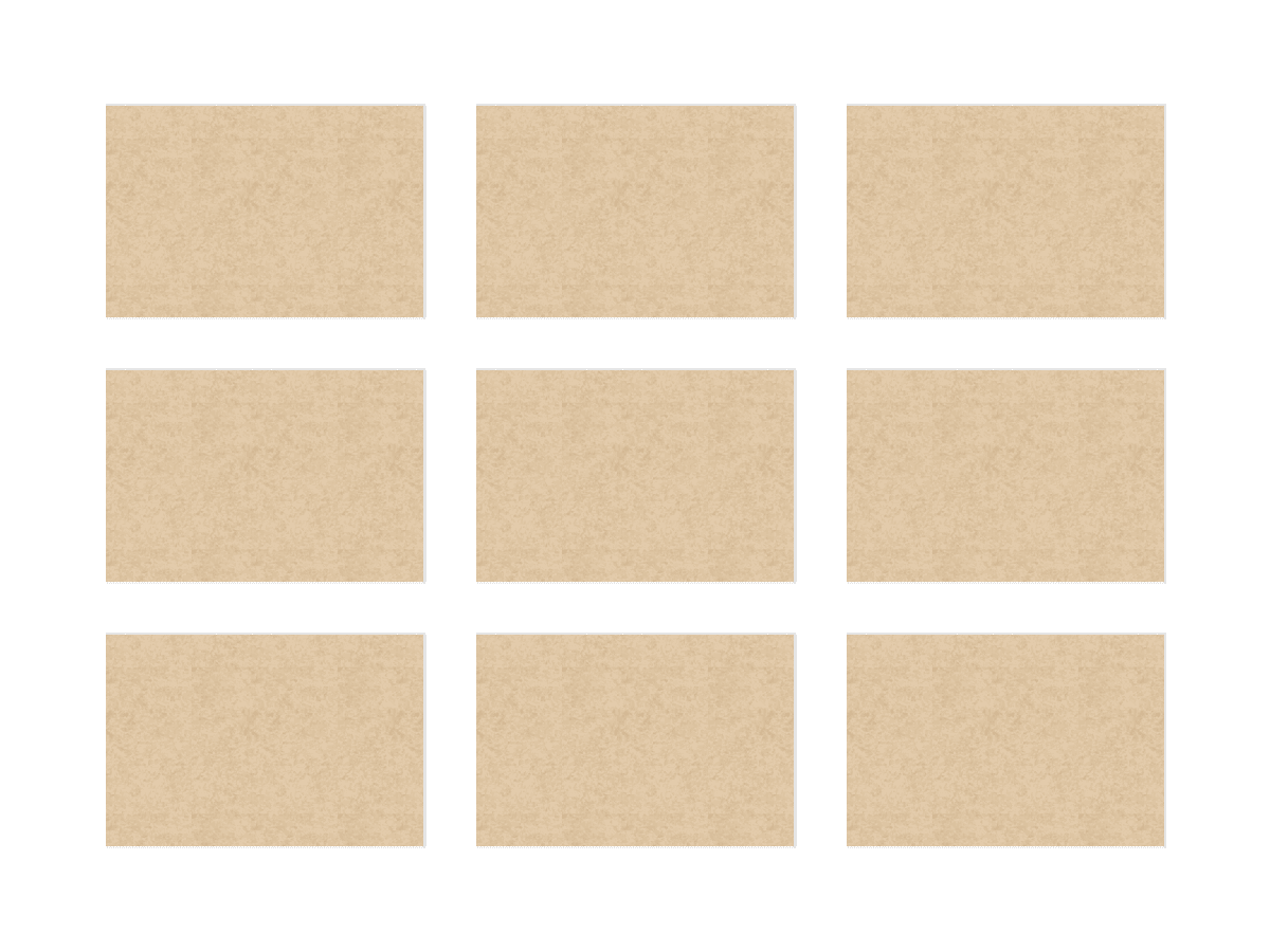 6 x 4” Lanscape Photo Mount 3 x 3