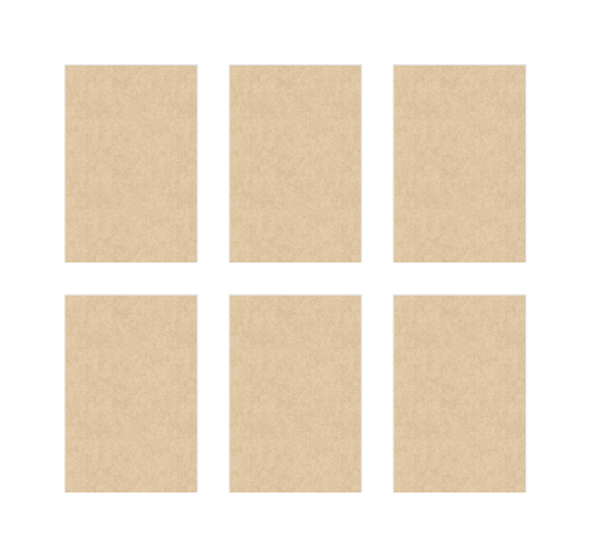 4 x 6” Portrait Photo Mount 3 x 2