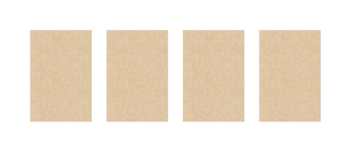 4 x 6” Portrait Photo Mount 4 x 1