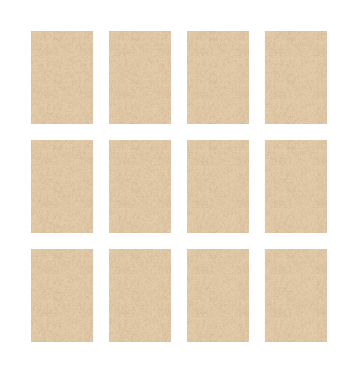 4 x 6” Portrait Photo Mount 4 x 3