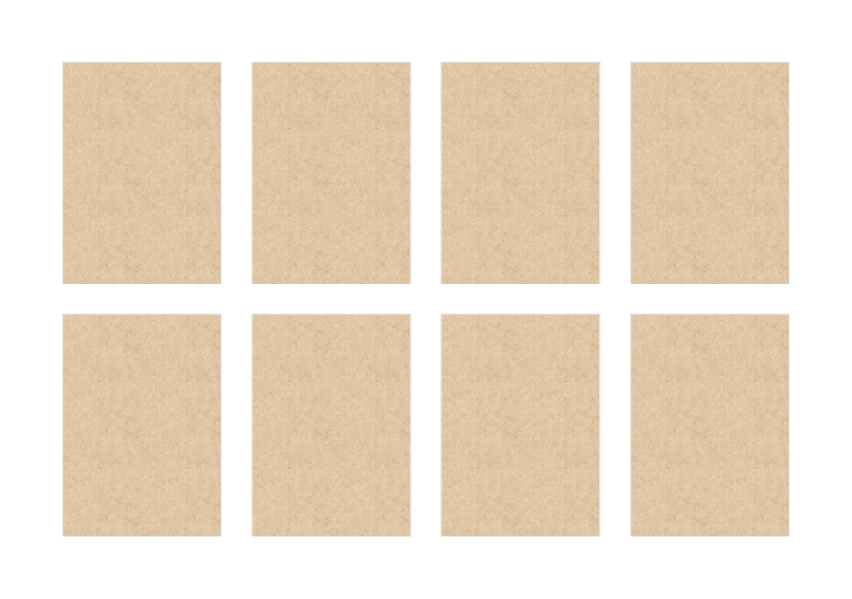 5 x 7” Portrait Photo Mount 4 x 2